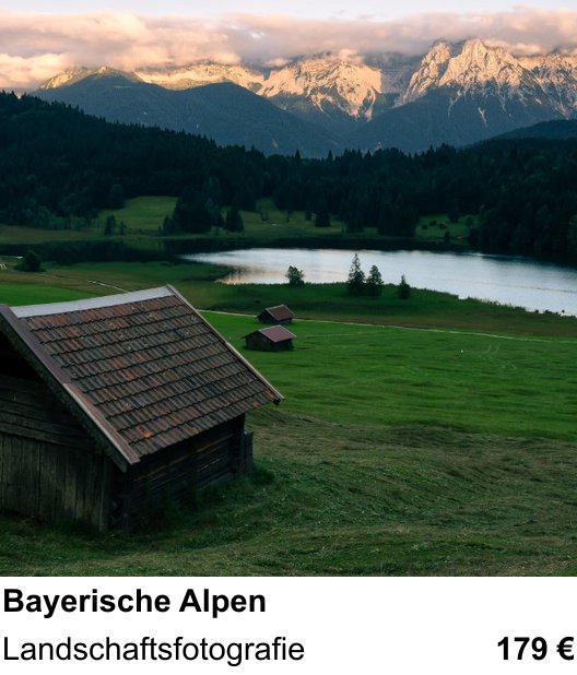 Praxisnaher Fotokurs zu Bayerische Alpen: Landschaftsfotografie