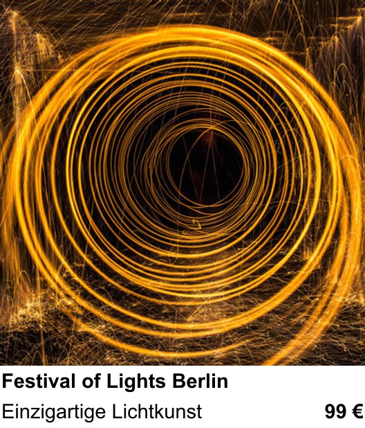 Praxisnaher Fotokurs zu Festival of Lights Berlin: Einzigartige Lichtkunst