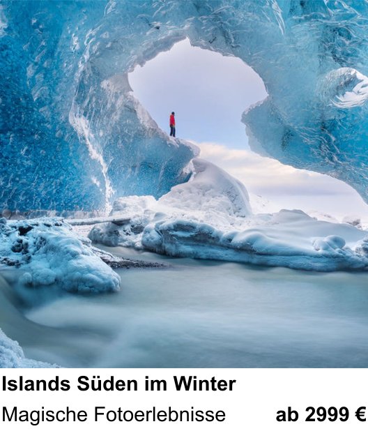 Praxisnaher Fotokurs zu Islands Süden im Winter: Magische Fotoerlebnisse