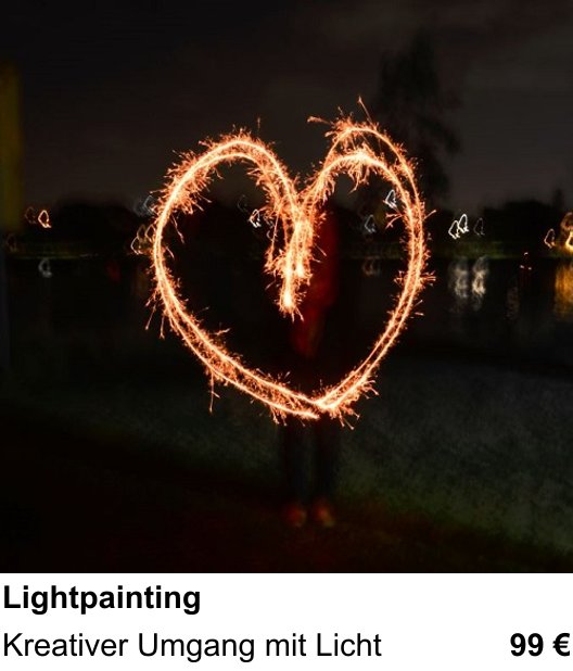 Lightpainting in Augsburg: Kreativer Umgang mit Licht