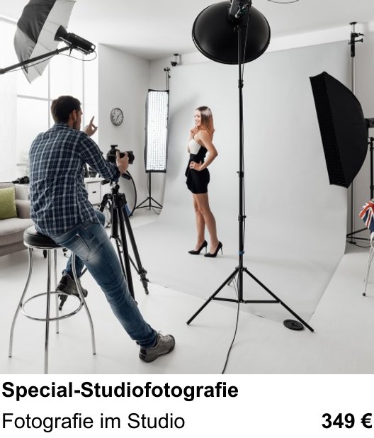 Special-Studiofotografie in Augsburg: Fotografie im Studio