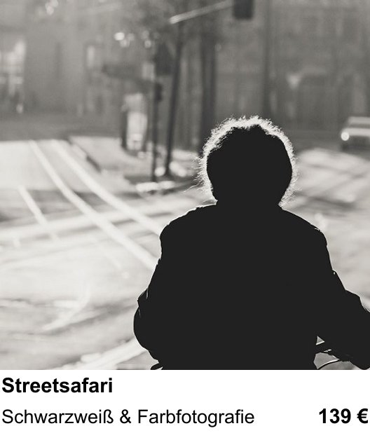 Streetsafari in Augsburg: Schwarzweiß & Farbfotografie