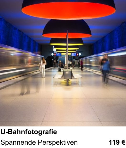 U-Bahnfotografie in Augsburg: Spannende Perspektiven